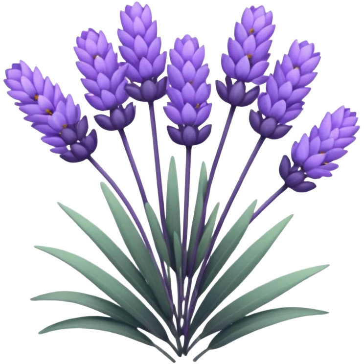 aesthetic lavender items emoji