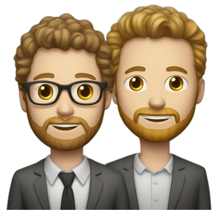 Sean Parker and Daniel Klaus emoji