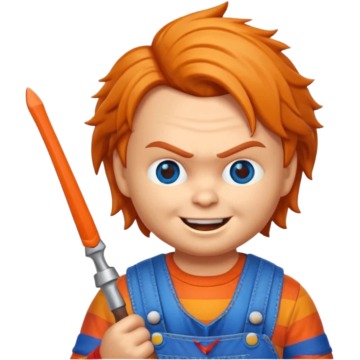 Un emojin de chuky emoji