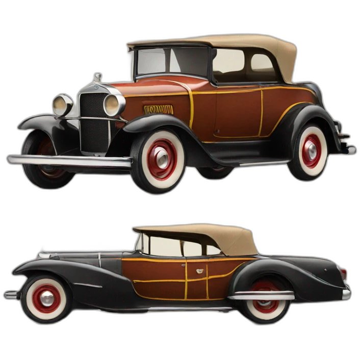 vintage car us emoji