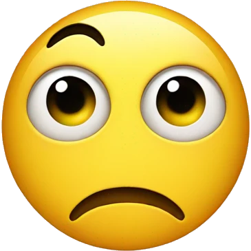cross-eyed smiley emoji