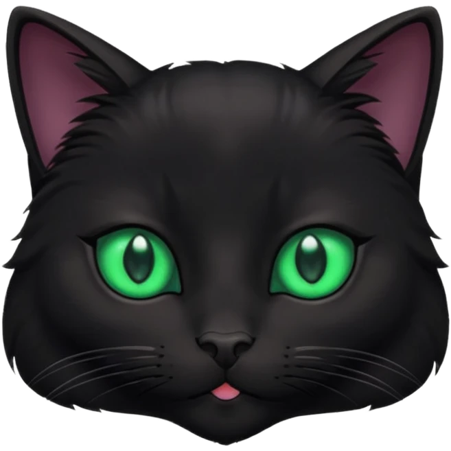 Black cat emoji