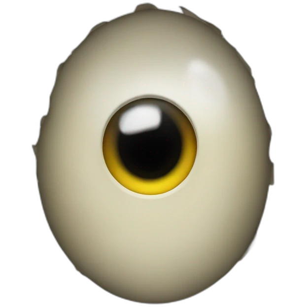 an eye with a skull inside emoji