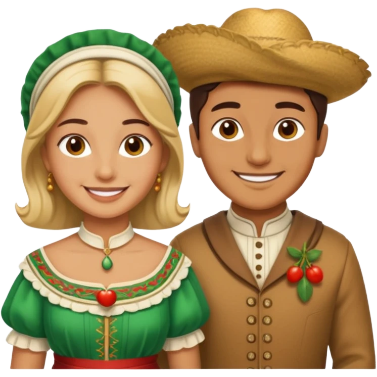 Italian 2 people emoji