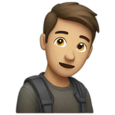 person who cannot speak emoji