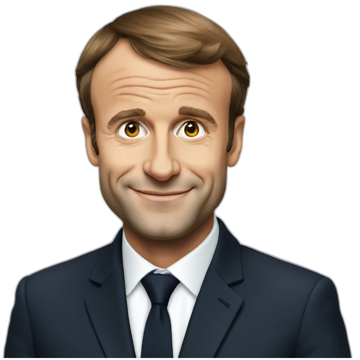 Emmanuel Macron emoji