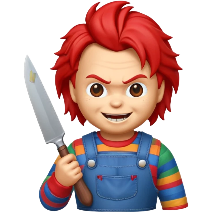 Un emojin de chuky emoji