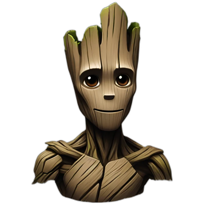 Groot noir emoji