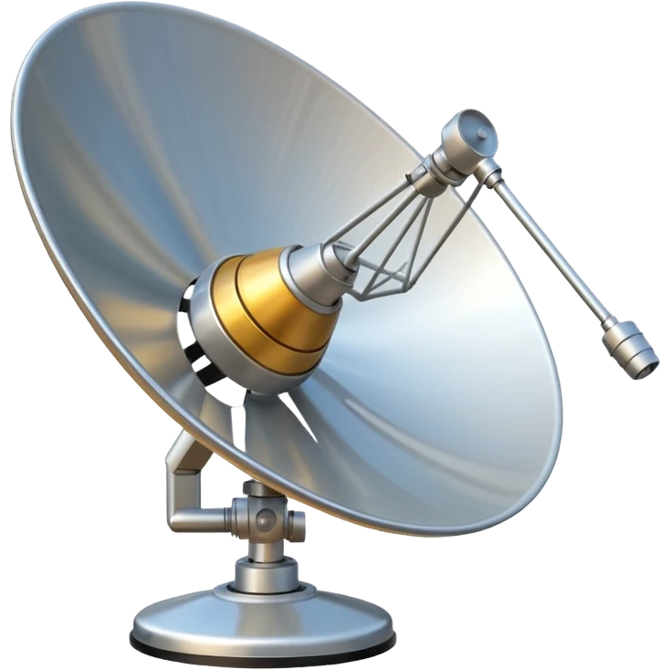 Satellite dish emoji