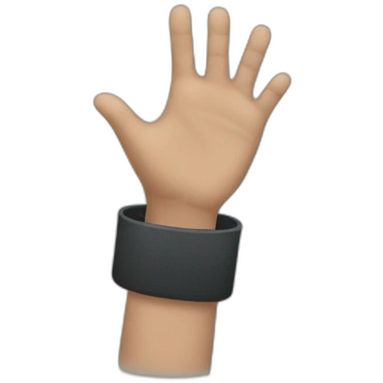 back hand emoji