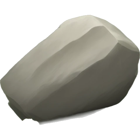 rolling boulder up a mountain emoji