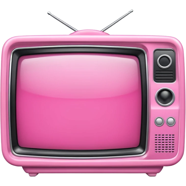 pink tv emoji