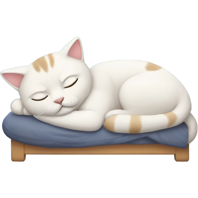 Sleep cat  emoji