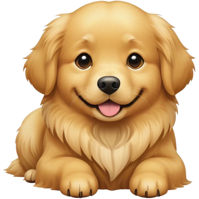Golden retriever emoji