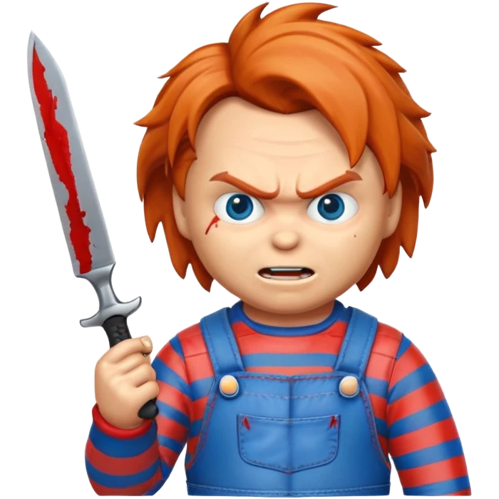 Un emojin de chuky emoji