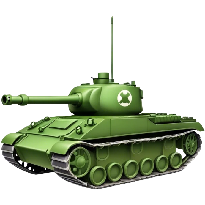 tank on the ground emoji