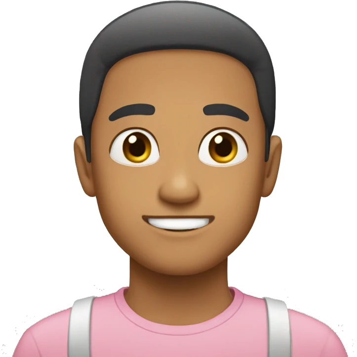 Quero emojis rosa claro emoji