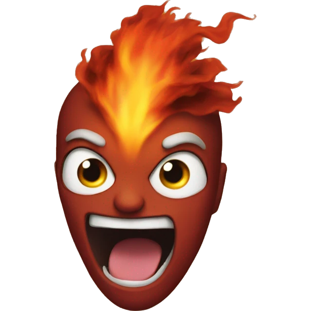 Fire-breathing emoji  emoji