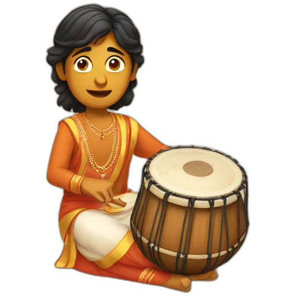 Indian tabla emoji