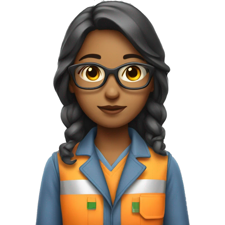 Engineer girl emoji