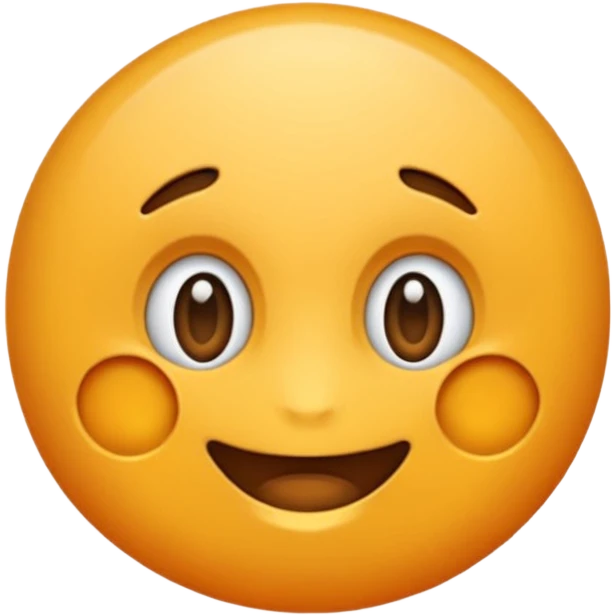 стульчик оранжевый emoji