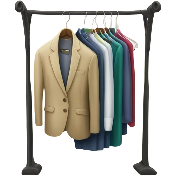 clothes on a hanger emoji