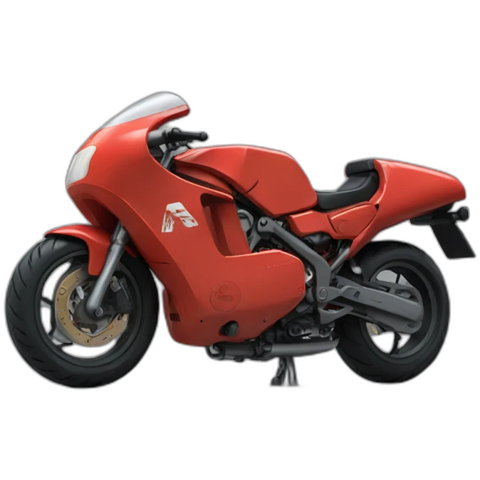 Akira red kaneda bike emoji
