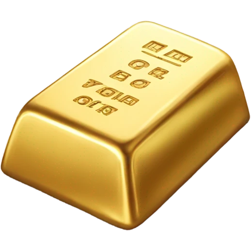 Gold bar emoji