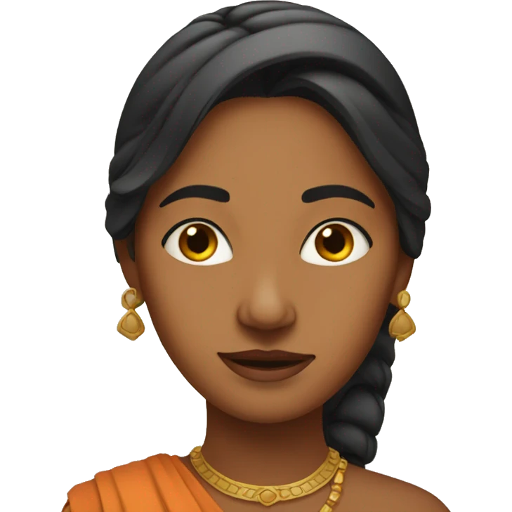 Indian woman emoji