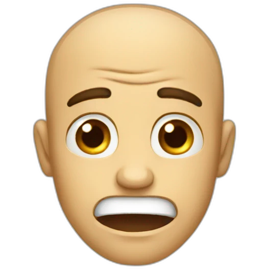Man-cry-happy emoji
