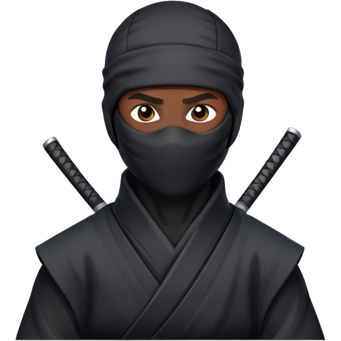 Ninja getting a low taper fade emoji
