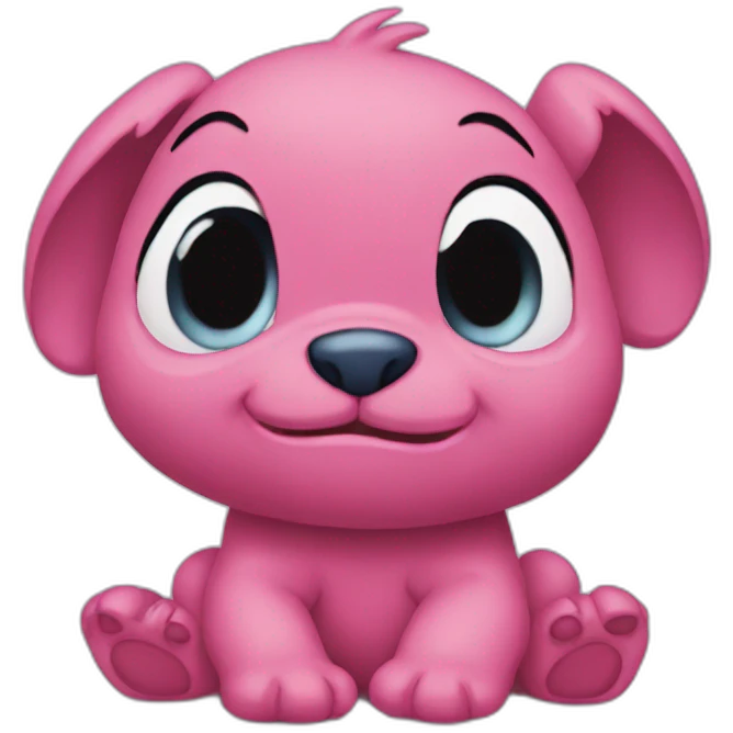 Lovely stich emoji