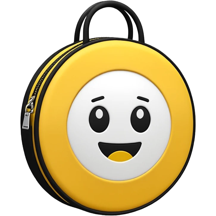 can u create me an emoji of a JD sports bag yk the ones from the JD sports shop when u purchase an item the classic yellow one with a bladk circle that says JD in white emoji