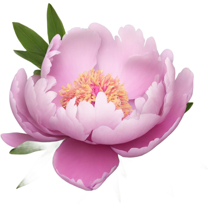 Peony emoji