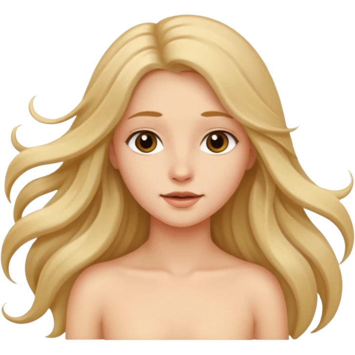 Girl full naked  emoji