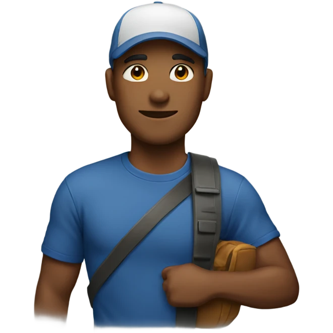 Man with cap emoji
