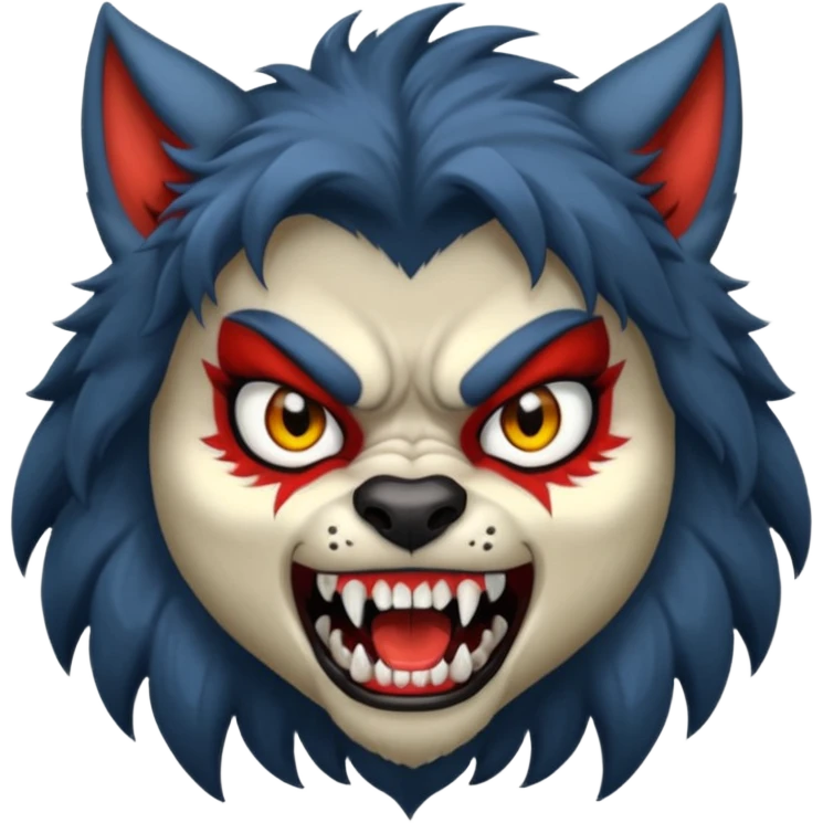 girl werewolf emoji