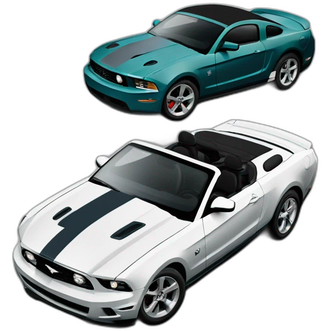 Mustangs gt 2010 décapotable emoji