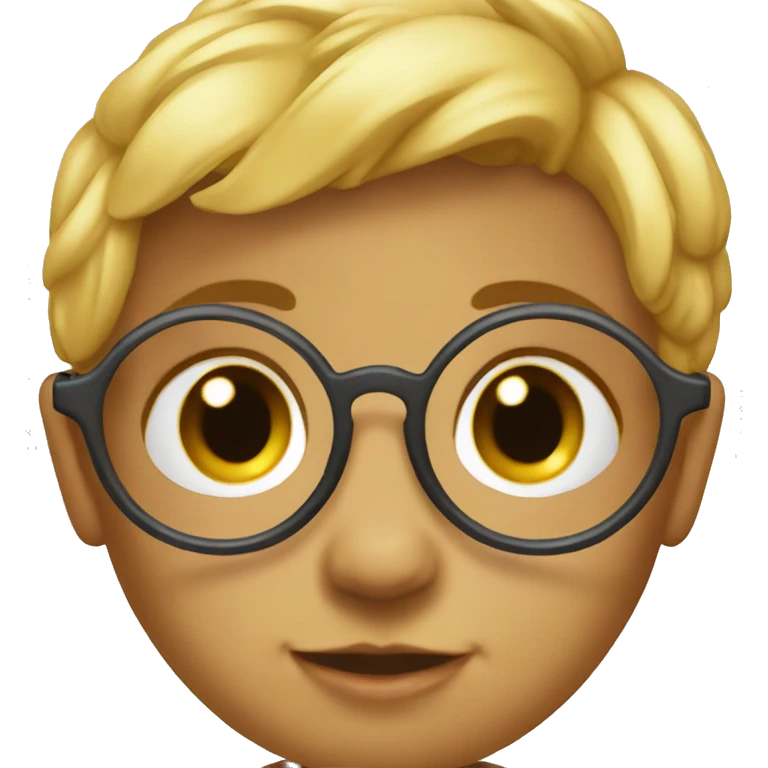 A yorkshire baby with subglasses  emoji