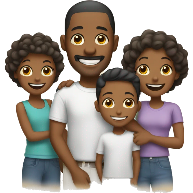 Happy family  emoji