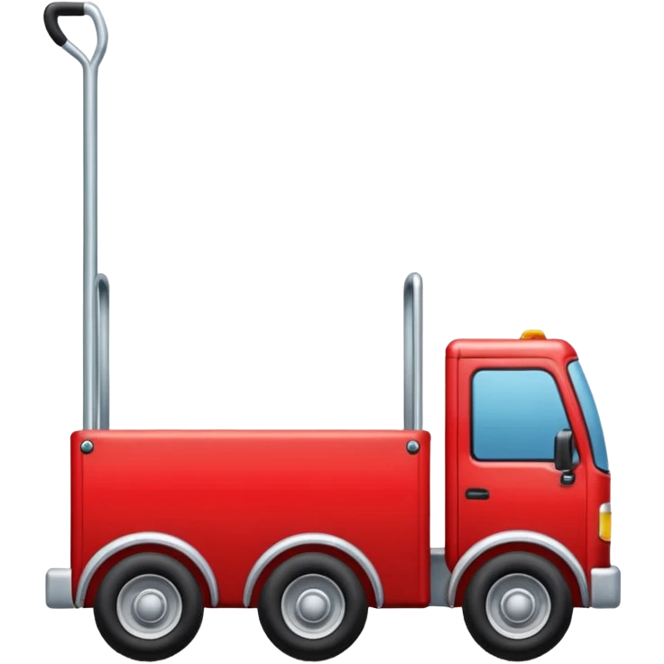 Moving truck or dolly
 emoji