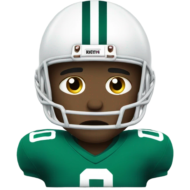 Sad football emoji
