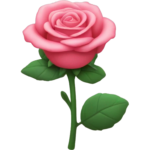 Toy rose  emoji
