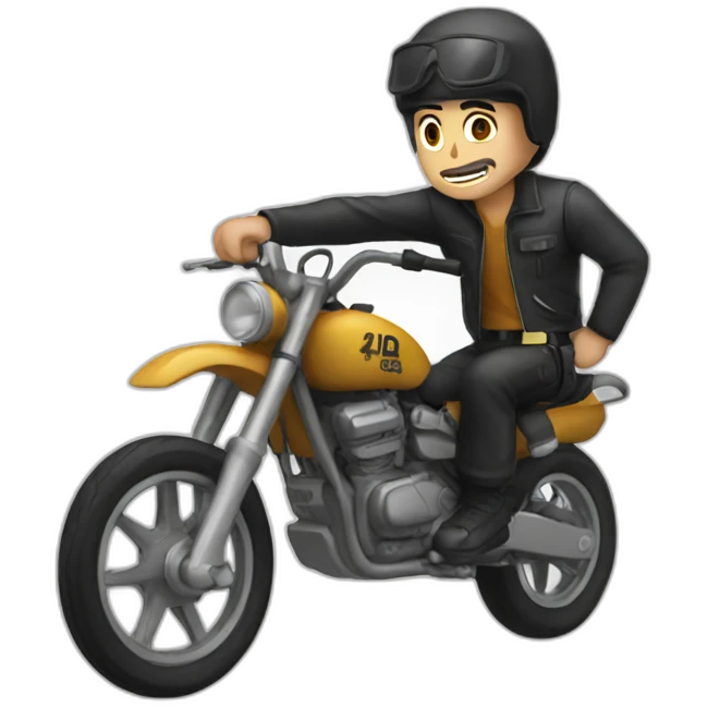 stuntman emoji