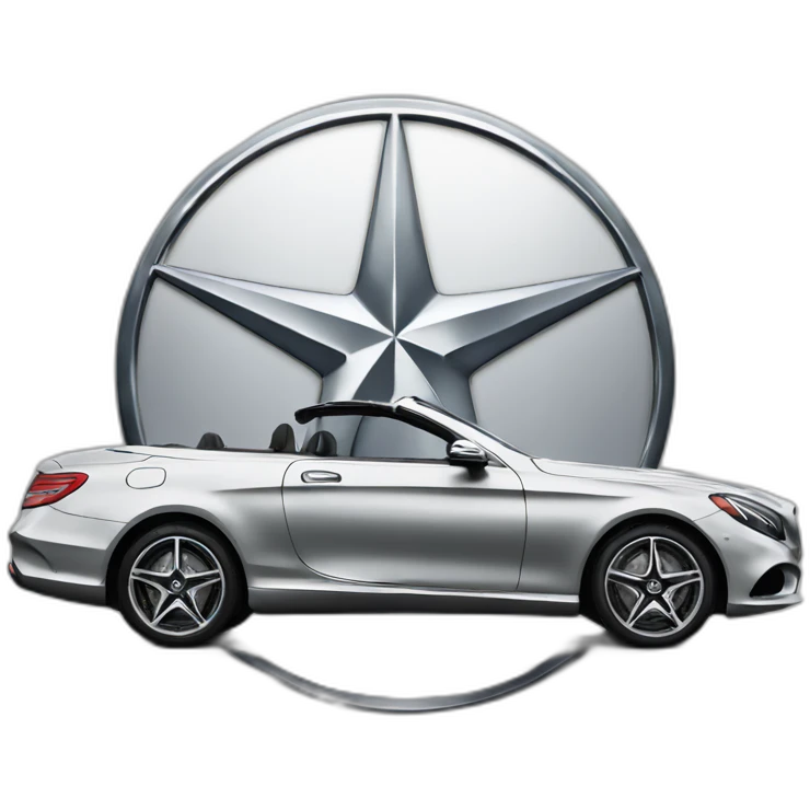 Mercedes benz logo emoji