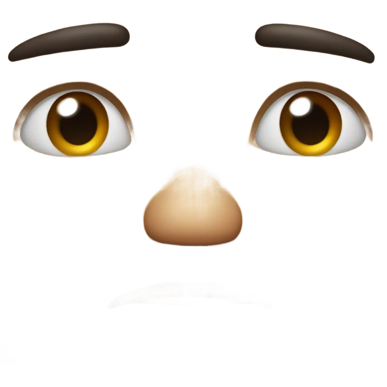 The look of disappointment, but about to crash out emoji