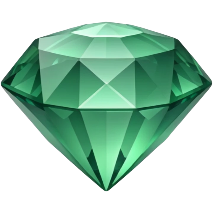 crystal green gem emoji