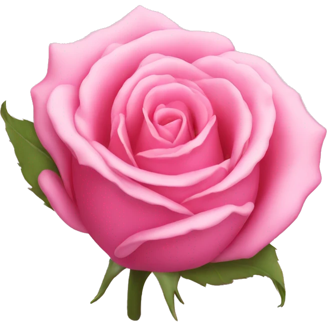 pink rose emoji