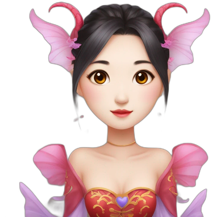 Jie-li (Hong Xiao) da série chinesa Love Between Fairy And Devil emoji