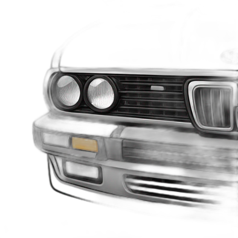 E30-front-grill-lineart emoji